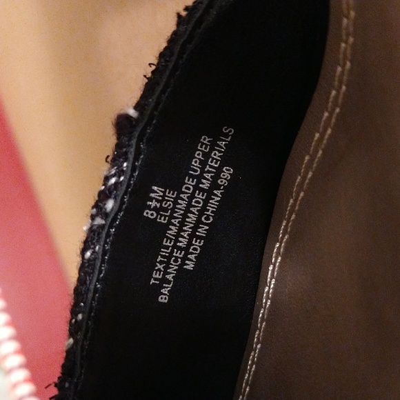 NIB dressbarn woven black and cream slingbacks Sz 8.5 - Picture 8 of 8